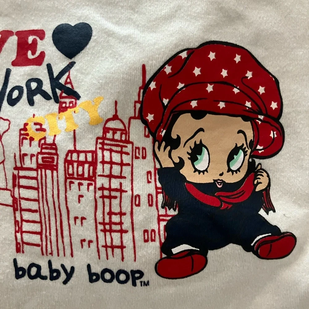 Baby Betty Boop I Love New York Onesie 12 months